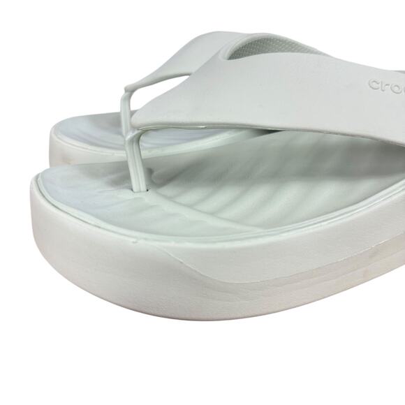 Crocs Getaway Platform Sandals Rubber Slip On Comfort Shoes Thongs Flip Flops 10 - Picture 8 of 16